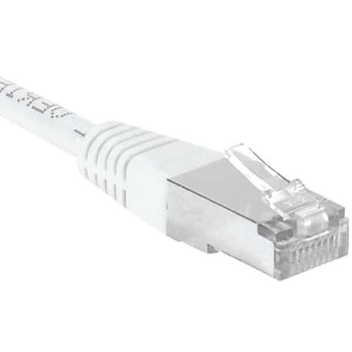 Netwerkkabel DEXLAN RJ45 CAT 6A F/UTP wit 7.5 M