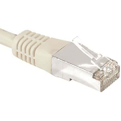 Netwerkkabel DEXLAN RJ45 CAT 6A F/UTP grijs 5 M