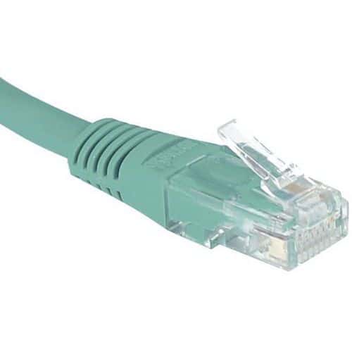 Netwerkkabel budget RJ45 CAT 6 U/UTP groen 2 m