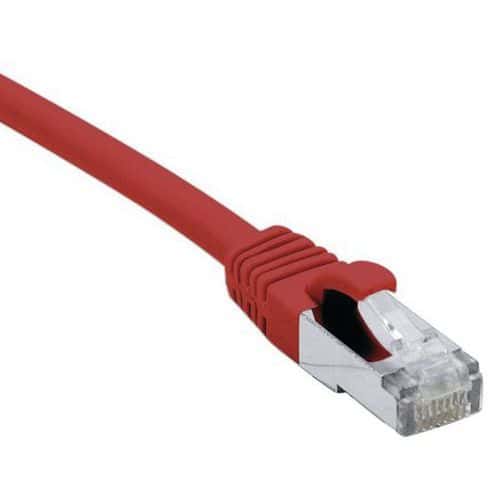 Netwerkkabel DEXLAN RJ45 CAT 7 S/FTP LSOH SNG rood 0.5 m