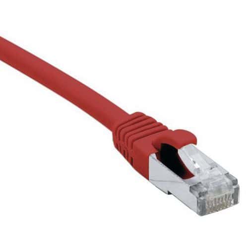 Netwerkkabel DEXLAN RJ45 CAT 7 S/FTP LSOH SNG rood 1.5 m