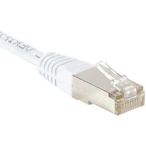 Netwerkkabel RJ45 CAT 6 F/UTP wit 20 m