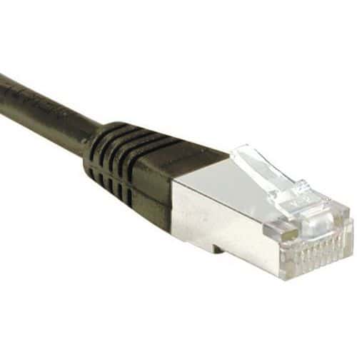 Netwerkkabel RJ45 CAT 6 F/UTP zwart 25 m