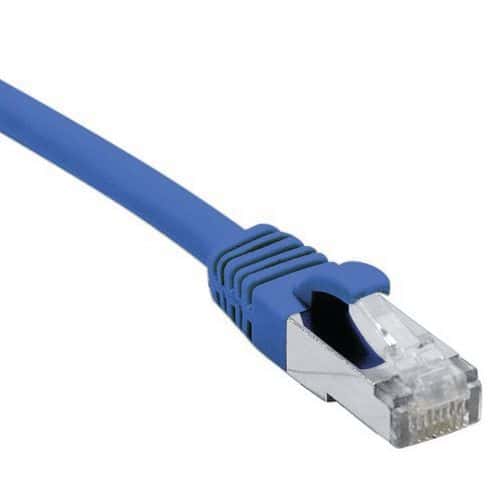 Netwerkkabel DEXLAN RJ45 op snoer CAT 7 S/FTP LSOH SNG blauw 3 m