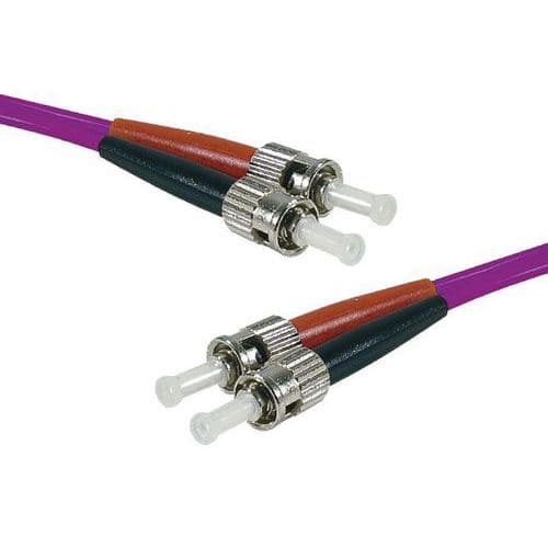 Draadbrug optisch Duplex 2 mm OM4 ST-UPC/ST-UPC erika 10 m