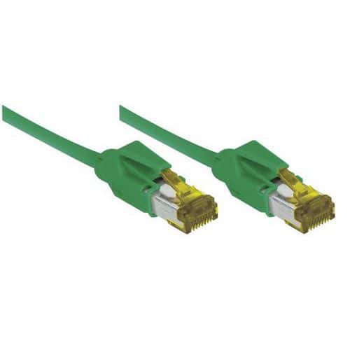 Netwerksnoer RJ45 op Kabel CAT 7 S/FTP LSOH SNG groen 20 m