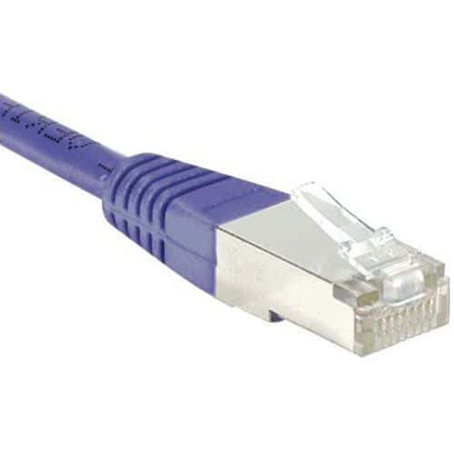 Netwerkkabel RJ45 CAT 6 F/UTP paars 15 m