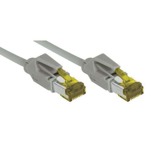 Netwerksnoer RJ45 op Kabel CAT 7 S/FTP LSOH SNG grijs 50 m