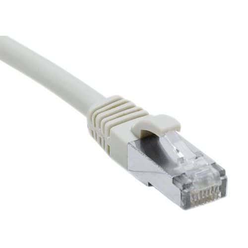 Netwerkkabel RJ45 CAT 6A F/UTP LSOH SNG grijs 5 m