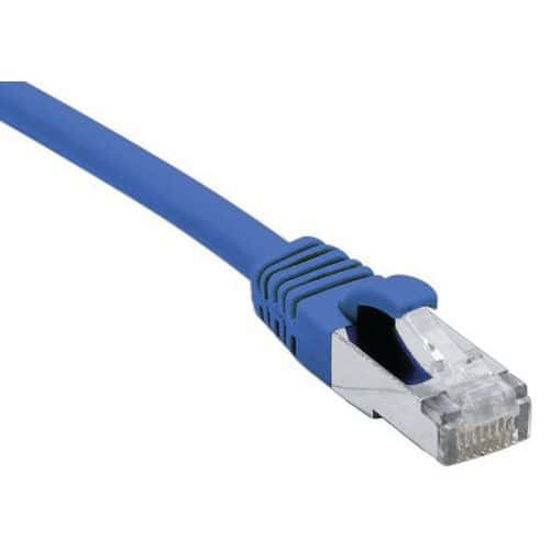 Netwerkkabel RJ45 CAT 6A F/UTP LSOH SNG blauw 2 m