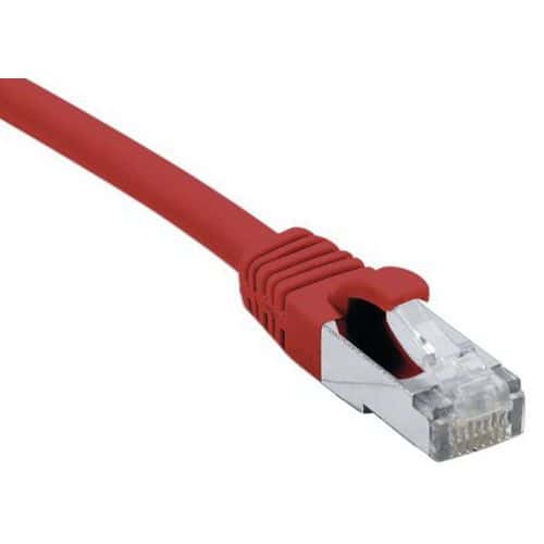 Netwerkkabel RJ45 CAT 6A F/UTP LSOH SNG rood 1.5 m