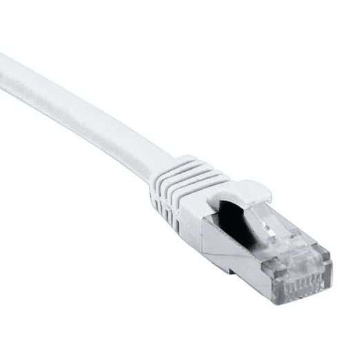 Netwerkkabel RJ45 CAT 6A F/UTP LSOH SNG wit 25 m