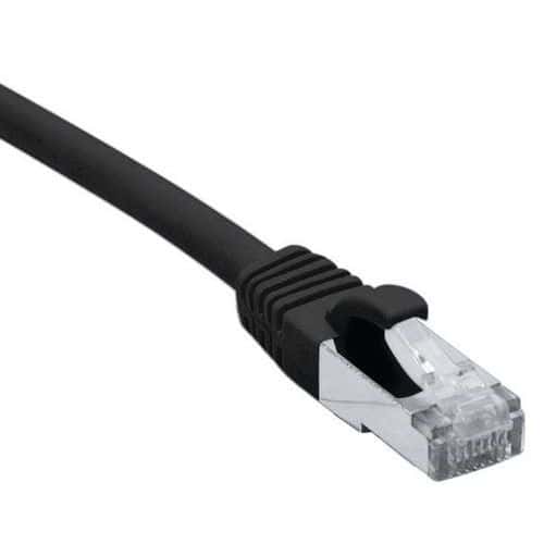 Netwerkkabel RJ45 CAT 6A F/UTP LSOH SNG zwart 1.5 m