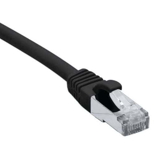 Netwerkkabel RJ45 CAT 6A F/UTP LSOH SNG zwart 25 m