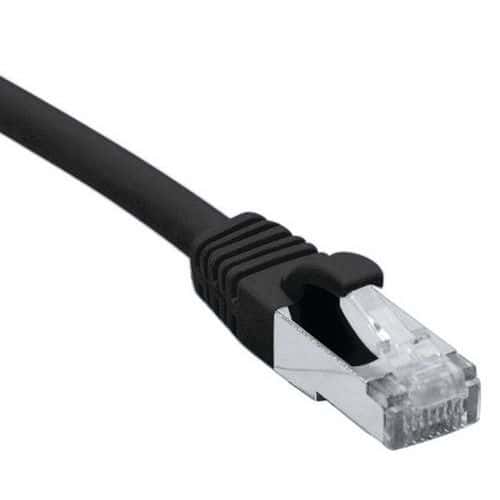 Netwerkkabel RJ45 CAT 6A F/UTP LSOH SNG zwart 7.5 m