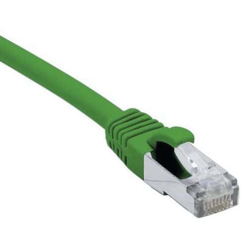 Netwerkkabel RJ45 CAT 6 F/UTP LSOH SNG groen 25 m