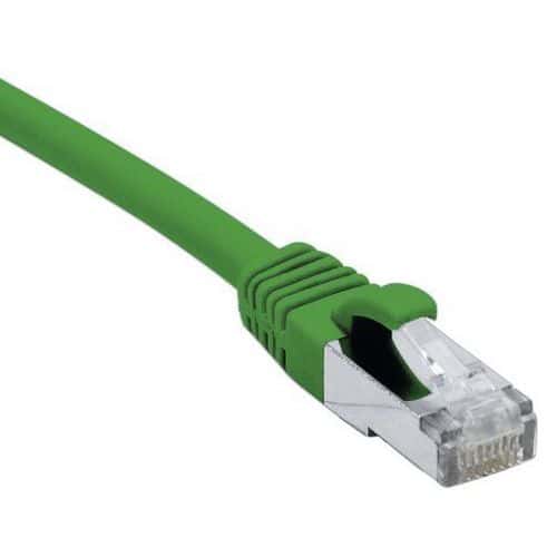 Netwerkkabel RJ45 CAT 6 F/UTP LSOH SNG groen 30 m