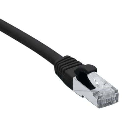 Netwerkkabel RJ45 CAT 6 F/UTP LSOH SNG zwart 10 m