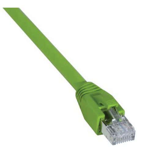 Netwerkkabel RJ45 CAT 6A S/FTP LSOH PUR SNG groen 10 m