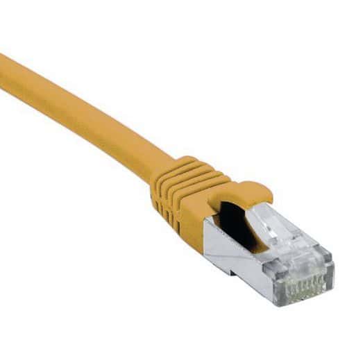 Netwerkkabel RJ45 CAT 6A F/UTP LSOH SNG oranje 10 m