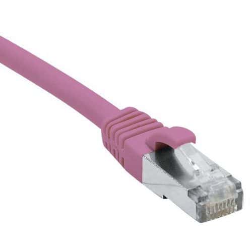 Netwerkkabel DEXLAN RJ45 CAT 6 S/FTP LSOH SNG roze 1.5 m