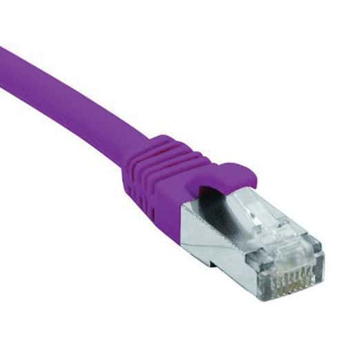 Netwerkkabel RJ45 CAT 6 F/UTP LSOH SNG paars 30 m