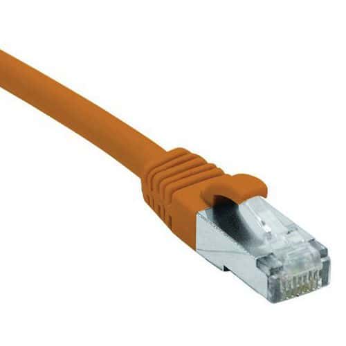 Netwerkkabel RJ45 CAT 6 F/UTP LSOH SNG oranje 20 m