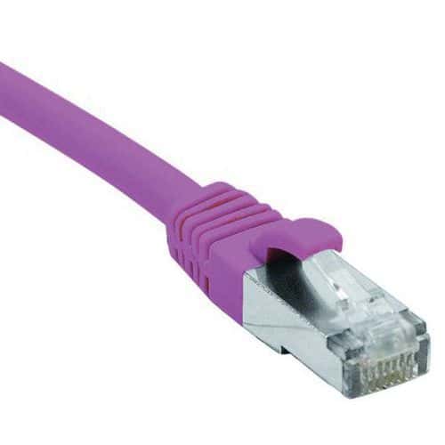 Netwerkkabel RJ45 CAT 6 F/UTP LSOH SNG roze 5 m