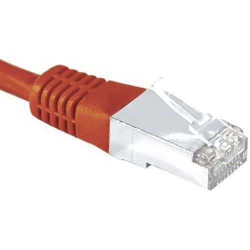 Netwerkkabel RJ45 CAT 6 S/FTP rood 30 m