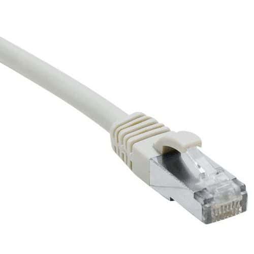 Netwerkkabel RJ45 CAT 6 S/FTP LSOH SNG grijs 10 m