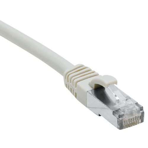 Netwerkkabel RJ45 CAT 6 S/FTP LSOH SNG grijs 15 m