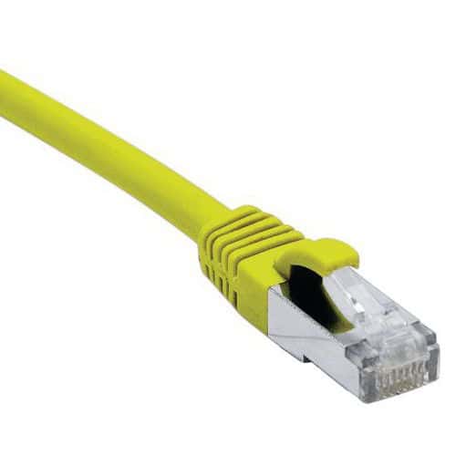 Netwerkkabel DEXLAN RJ45 CAT 6 S/FTP LSOH SNG geel 25 m