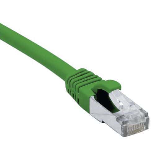 Netwerkkabel DEXLAN RJ45 CAT 6 S/FTP LSOH SNG groen 0.5 m