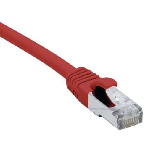 Netwerkkabel DEXLAN RJ45 CAT 6 S/FTP LSOH SNG rood 2 m