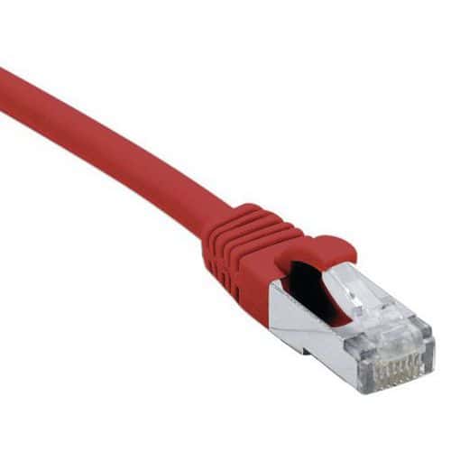 Netwerkkabel DEXLAN RJ45 CAT 6 S/FTP LSOH SNG rood 3 m