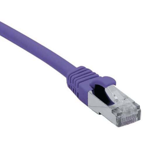 Netwerkkabel DEXLAN RJ45 CAT 6 S/FTP LSOH SNG paars 2 m