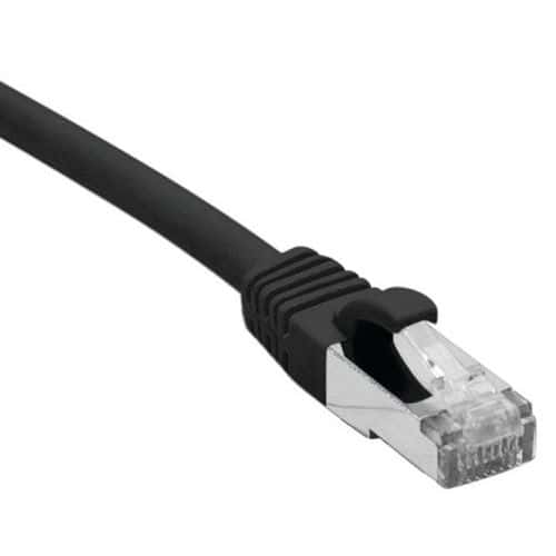 Netwerkkabel DEXLAN RJ45 CAT 6 S/FTP LSOH SNG zwart 0.15 M