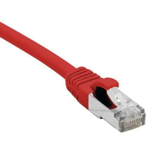 Netwerkkabel DEXLAN RJ45 CAT 6 S/FTP LSOH SNG rood 0.15 M