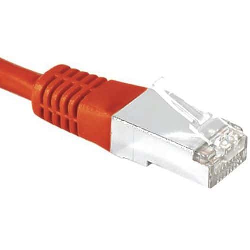 Netwerkkabel RJ45 DEXLAN CAT 6 S/FTP rood 25 m