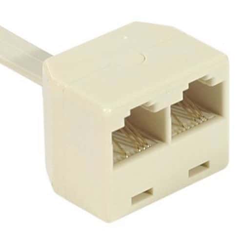 Modulaire T-bedradingsadapter RJ45 MVV 15CM snoer