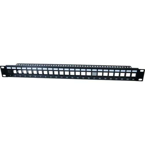 Patchpanel 19 INCH 24 poorten STP voor Keystone