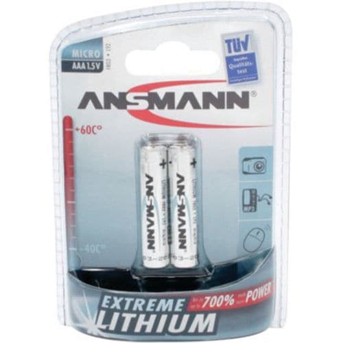 Lithiumbatterij ANSMANN 5021013 FR03 / AAA