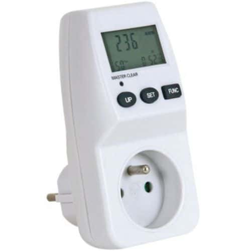 Wattmeter voor stopcontacten