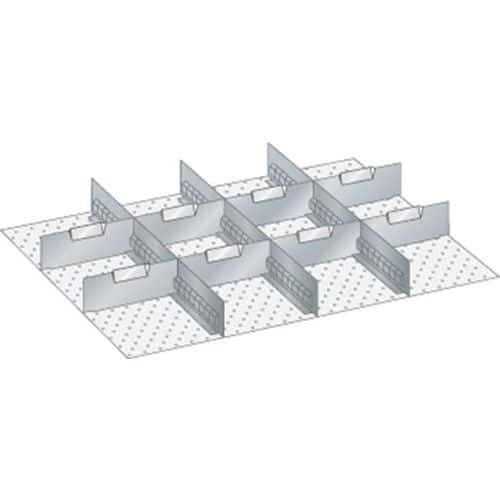 Set-indelingsmateriaal 36x27E (bxdxh) 612x459x250 mm - Lista