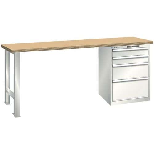 Werkbank 27x36E (bxdxh) 1500x750x840 mm - lista