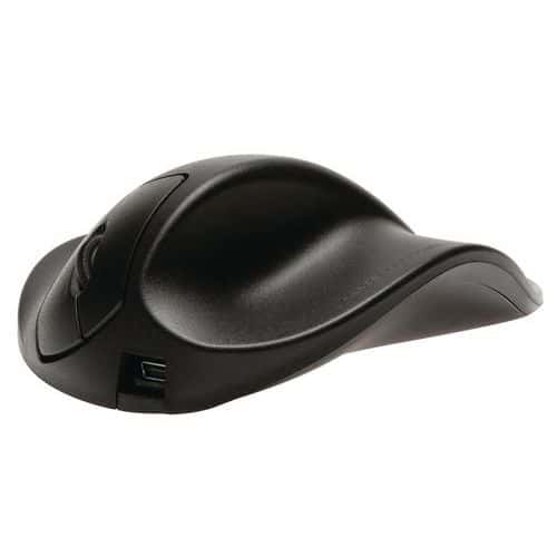 Ergonomische muis draadloos - HandshoeMouse - Links- of rechtshandig