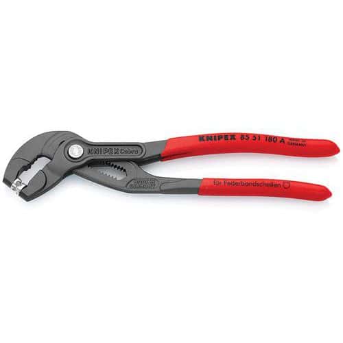 Bandveerklemtang grijs 180 mm _ 85 51 180 A SB KNIPEX