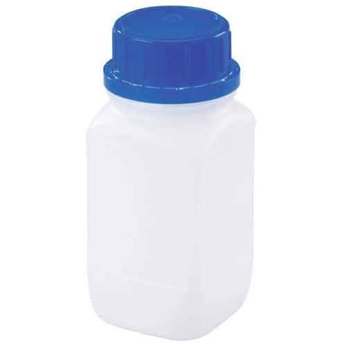 Fles van HDPE met beveiligde dop - 100 tot 1500 ml