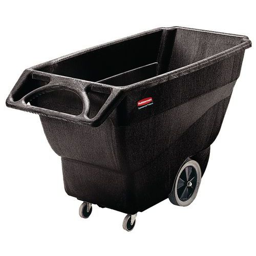 Mobiele kantelwagen structuurschuim - 400 l - Rubbermaid