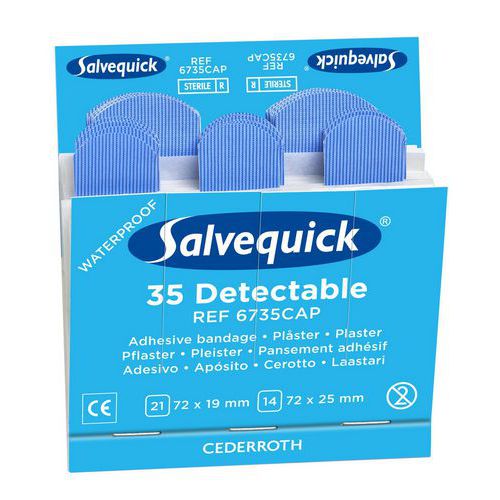 Navulling detecteerbare pleisters - Salvequick